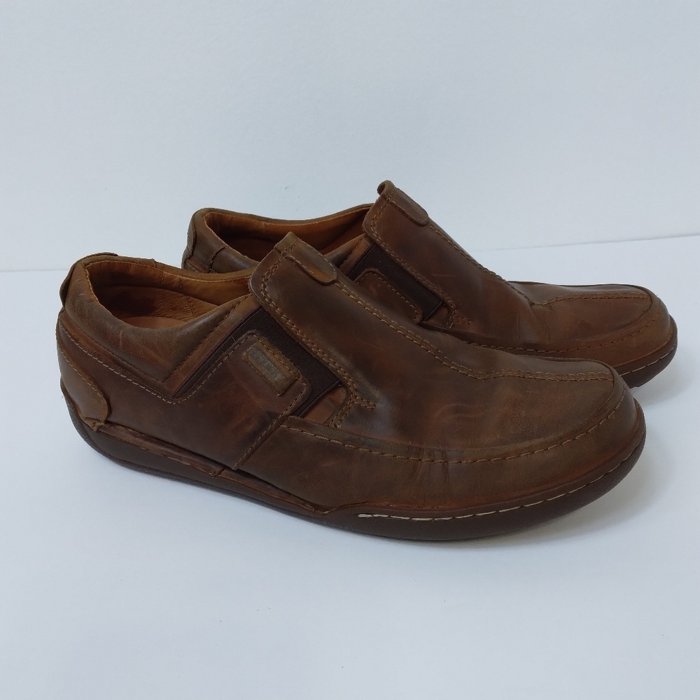 Men's Pikolinos Loafer Slip On Brown Leather Comfort Shoes Size EU 44 US 11